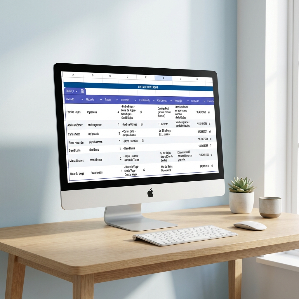 Gestión de invitados
